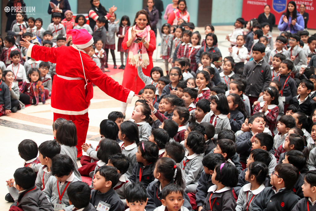 Presidium Indirapuram, YOUNG PRESIDIANS RING IN THE FESTIVITIES OF CHRISTMAS